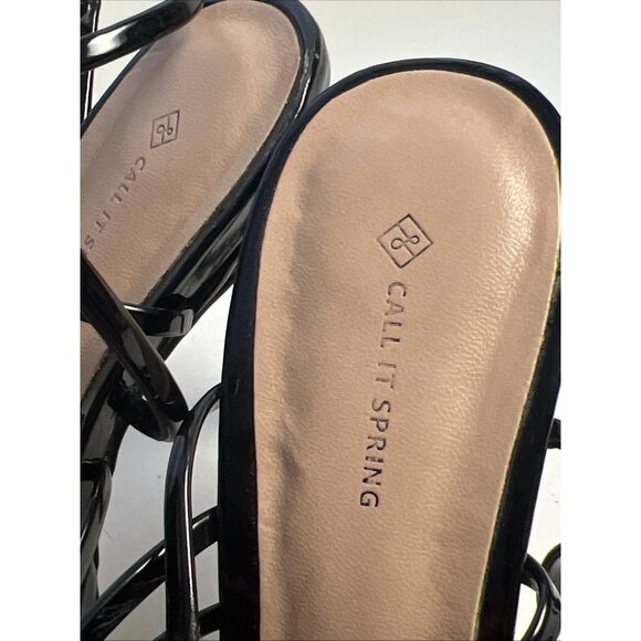 Call It Spring Womens Set Of 2 Junellia And Manoe Dress Hees Size 6 Black - Picture 9 of 11